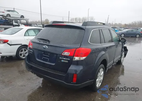 2012 Subaru Outback 2.5I Premium from USA, damaged, VIN 4S4BRCCC7C3207506